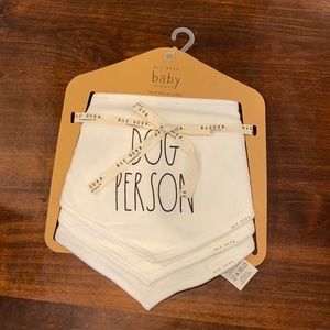 Rae Dunn set of 3 bibs